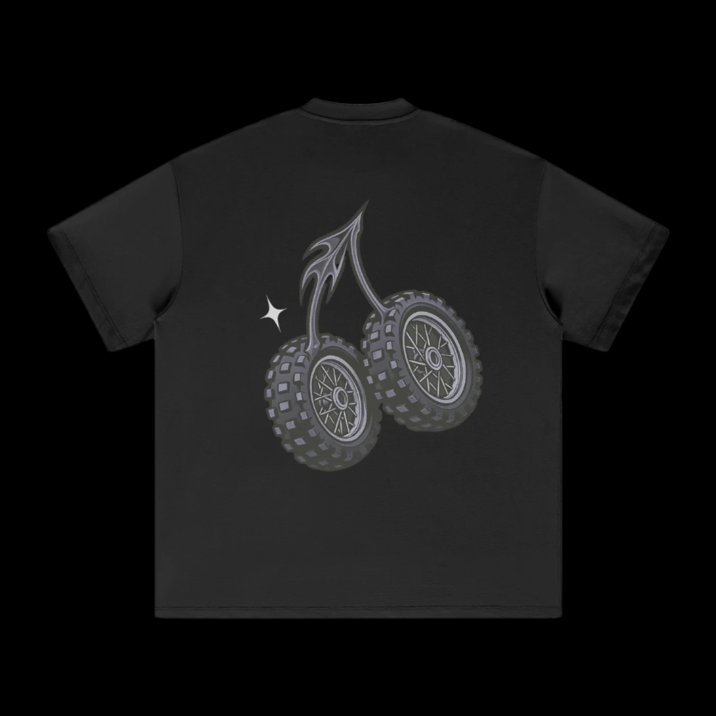 silent supply tire tee
